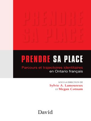 cover image of Prendre sa place